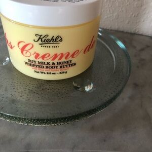 Kiehl’s Crème de Corps Crème.** NEW** 8 oz. Soy Milk & Honey Whipped Body Butter